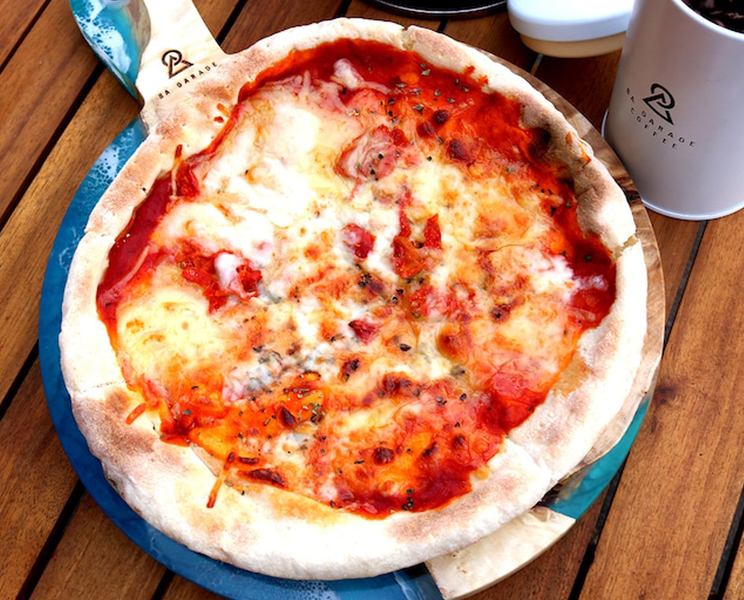 Resin Pizza Plate 2026 ver.「Poplar」 | 8A GARAGE(ヤエイガレージ