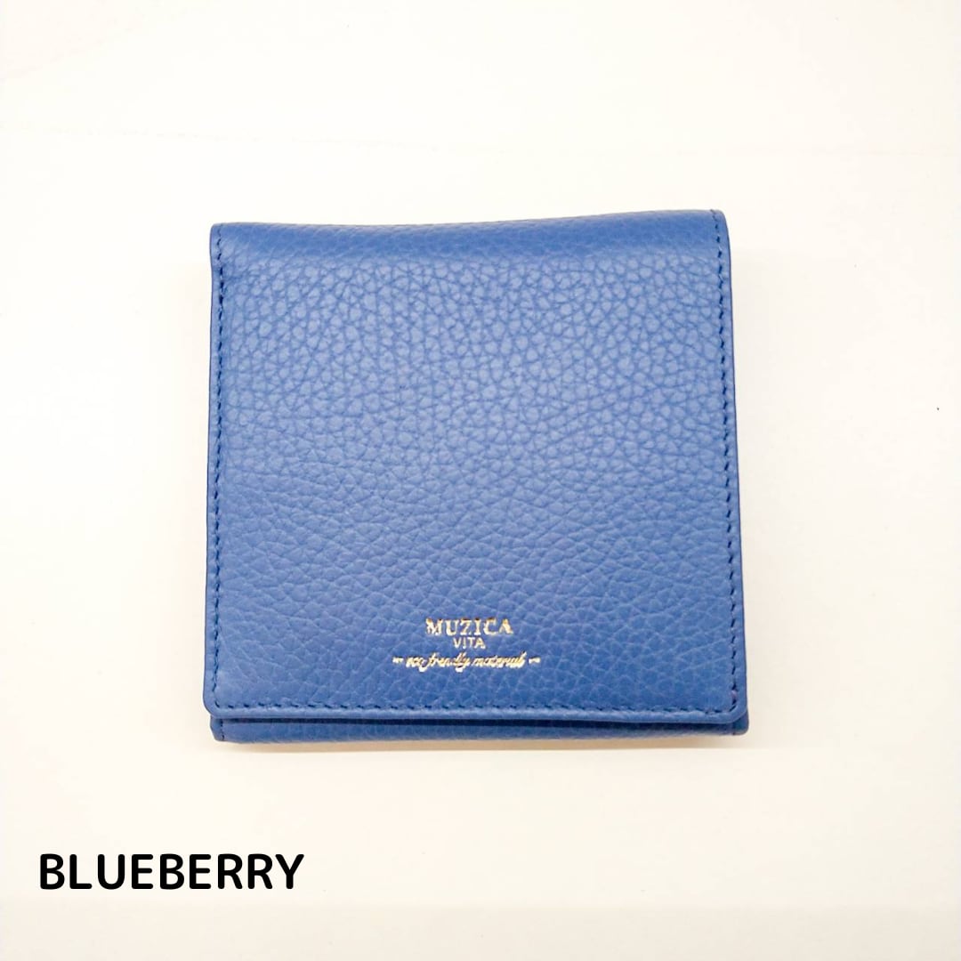 未使用】DAMASQUINA × BLUE BLUE デニムパッチワークジップウォレットS