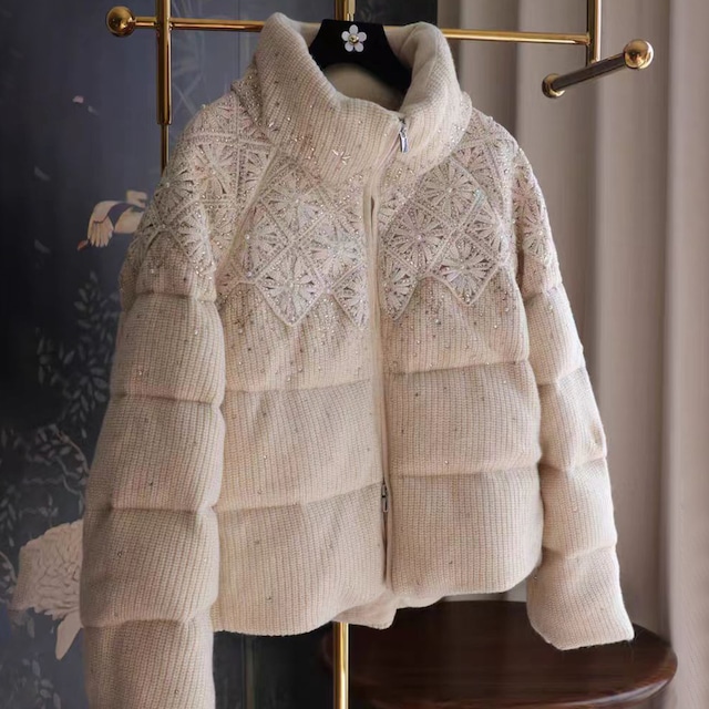 アッパーハーフデザインブルゾン　H397