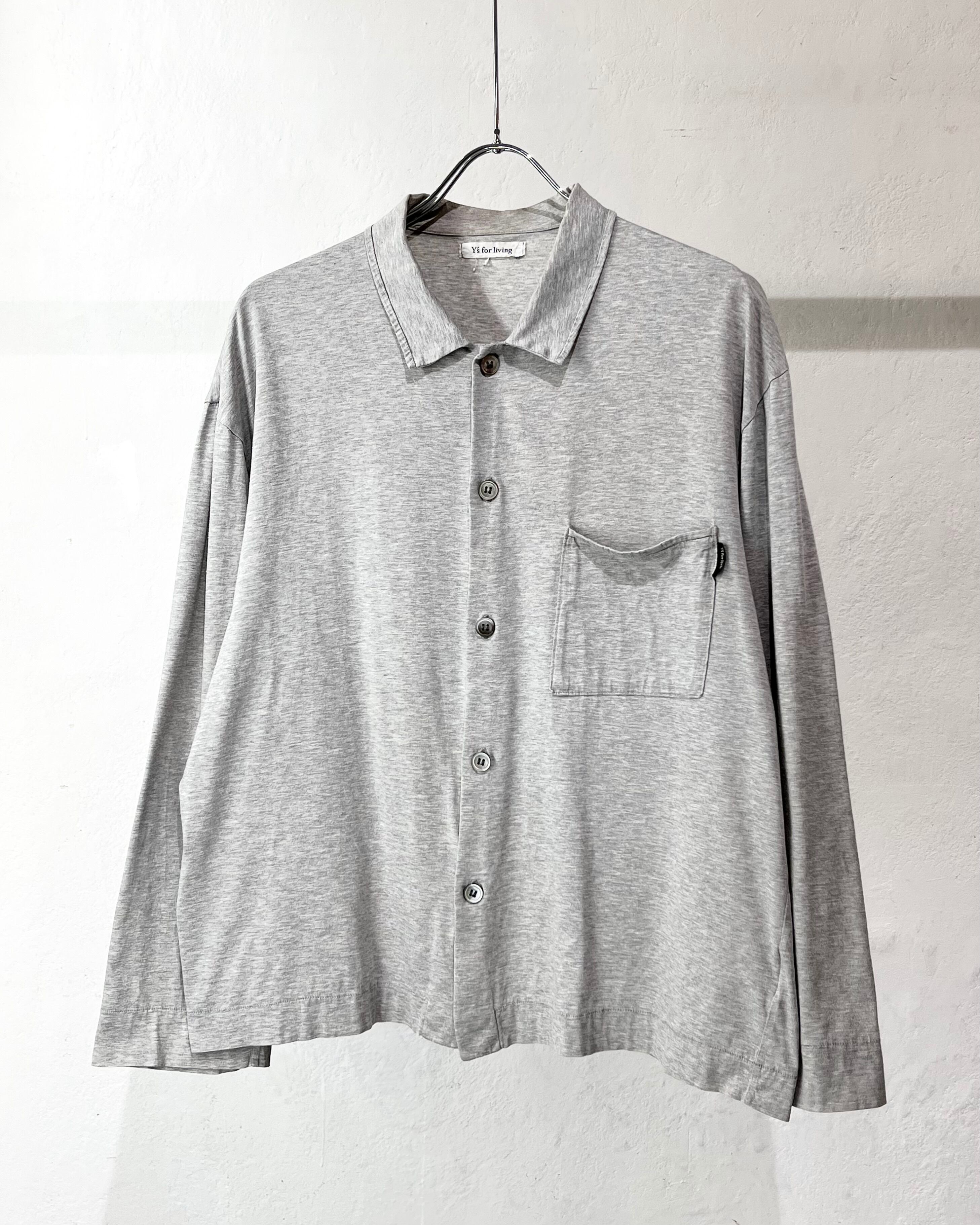 Y's for living Cut-sew Fabric Shirt Cardigan