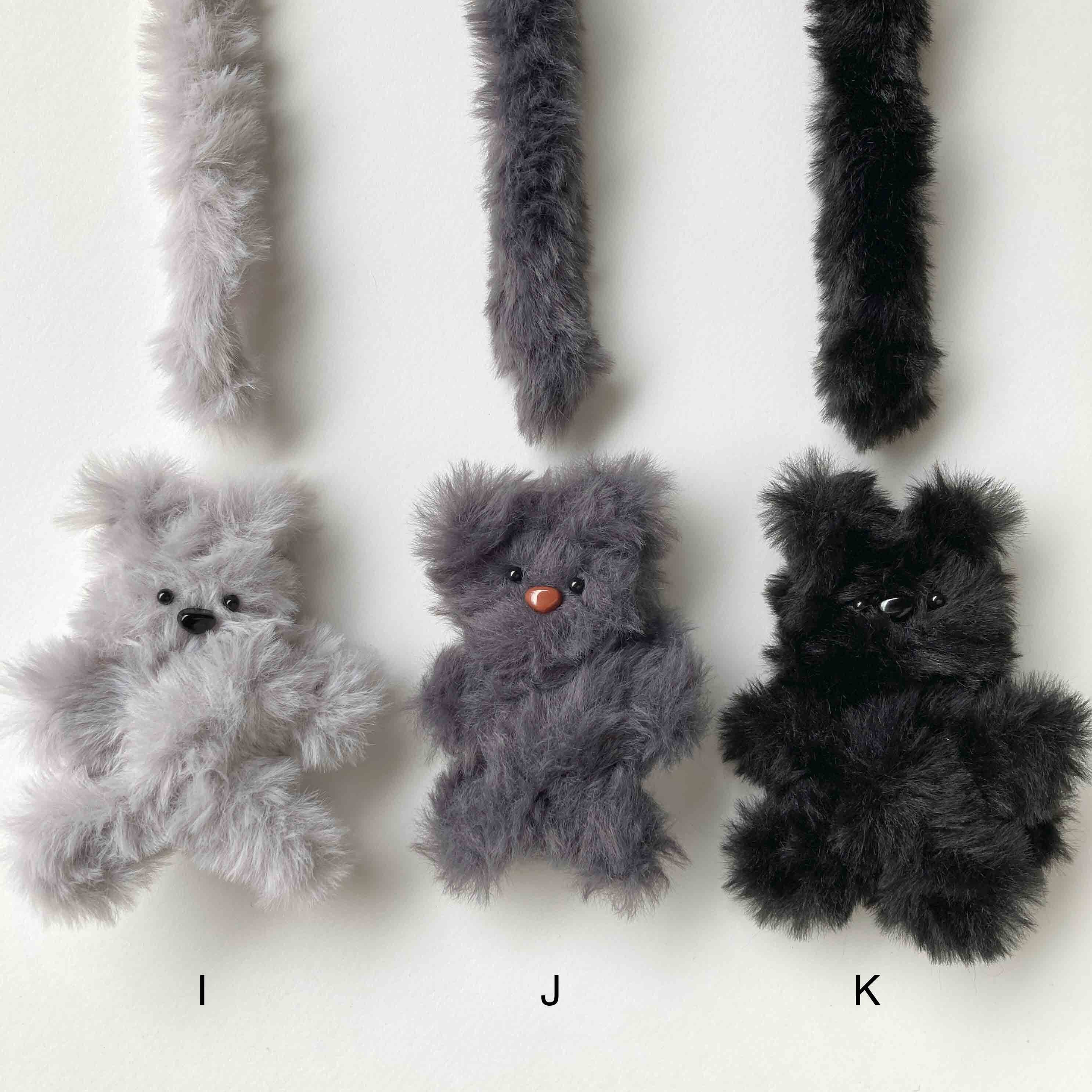 キット〉もこもこモールで作る Animal Boneka（ふわふわ・全11色