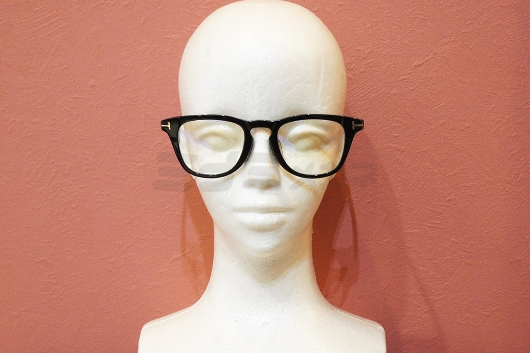 TOM FORD ブルーライトカット TF5660-F-B 001 ウェリントン メンズ