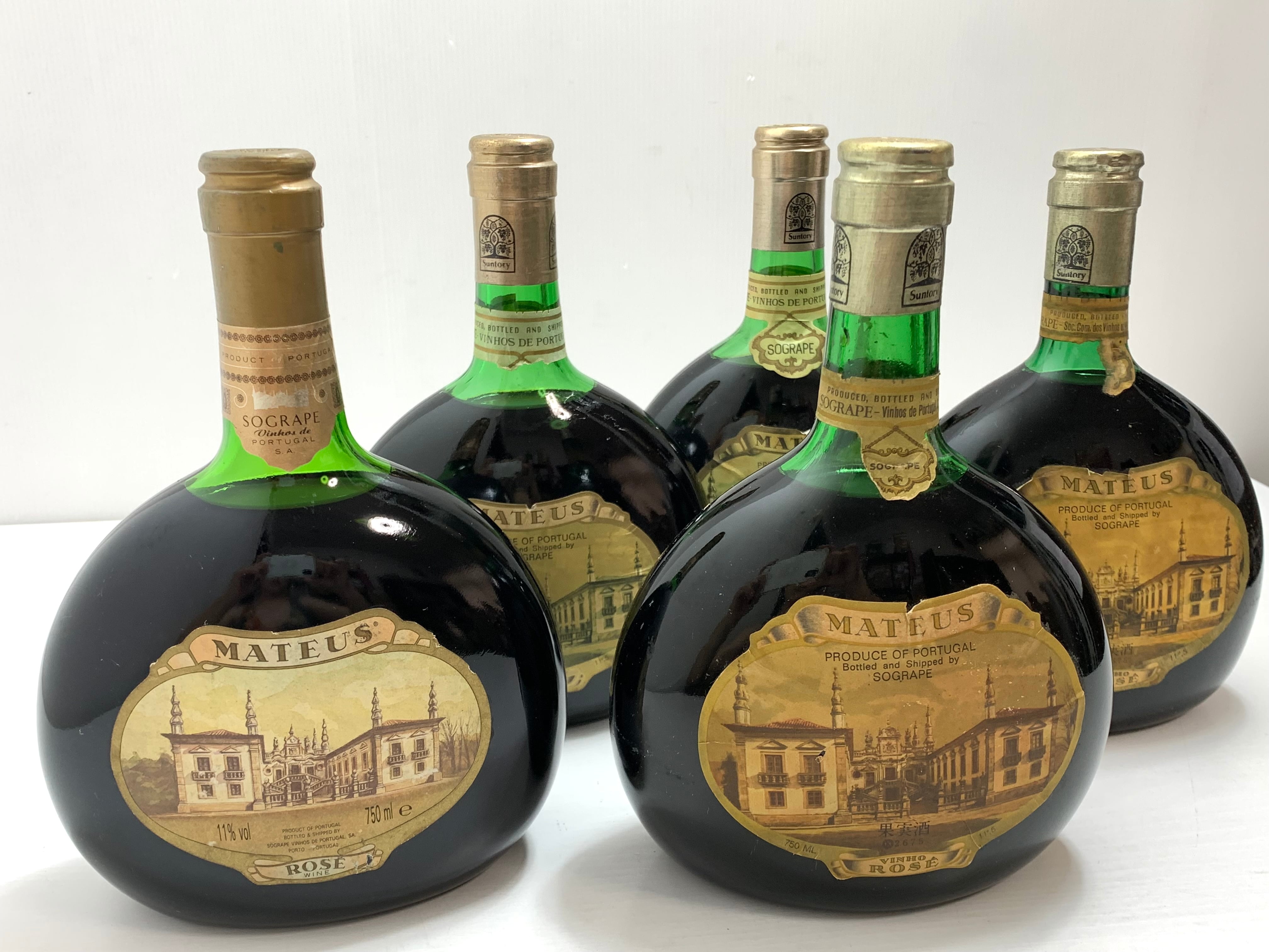 MATEUS ROSE SOGRAPE PORTUGAL マテウスロゼ750ml 4本/ 740ml 1本 11  