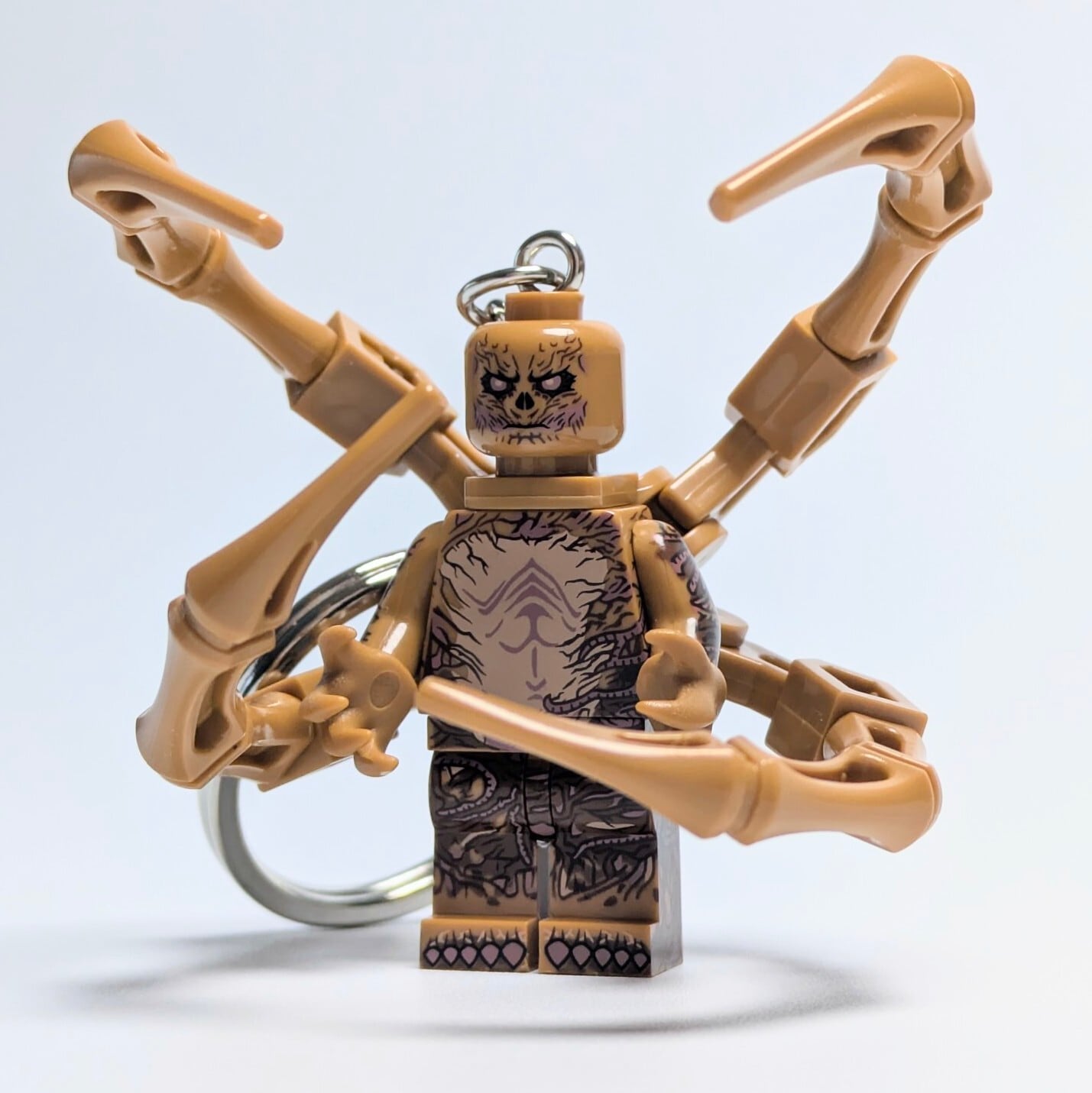 ★ブロックフィギュアキーホルダー★【 Stranger Things / ストレンジャーシングス 】 ヴェクナ / ヘンリー・クリール / ワン / ミスター・ワッツィット 〚アメリカン雑貨 アメトイ〛