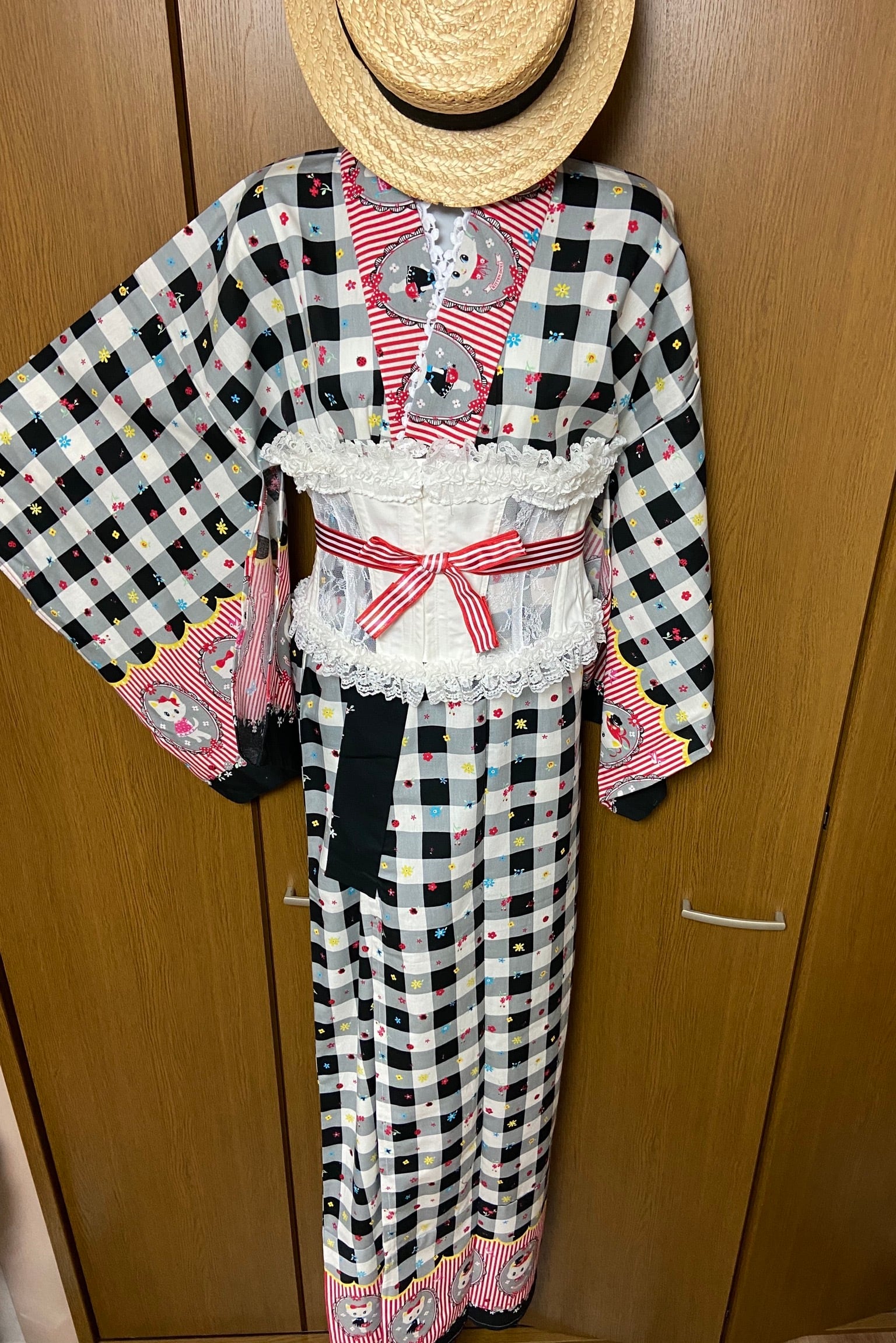 メンズ甚平パンダ柄 | kimonoponchi