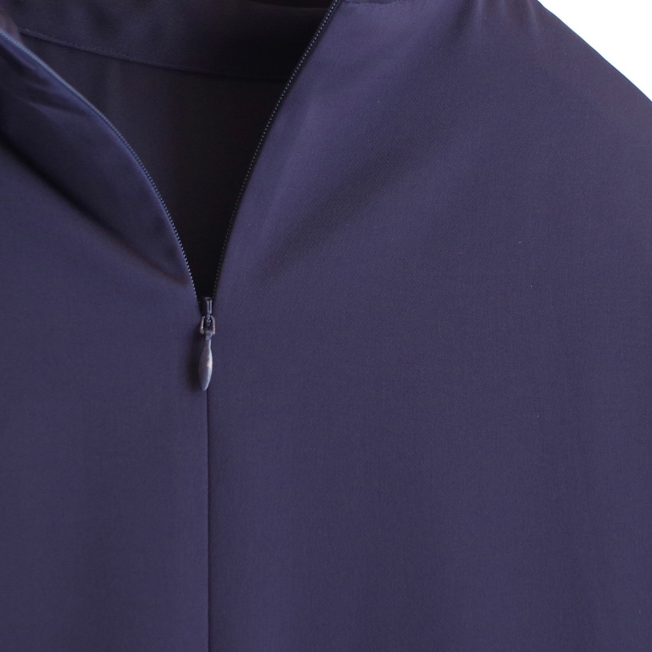 LOEFF Women's  Satin Pullover Blouse Navy