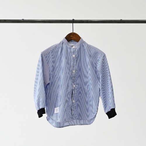 GENERATOR(ジェネレーター) / ストライプシャツ / ブルー / 110-160cm