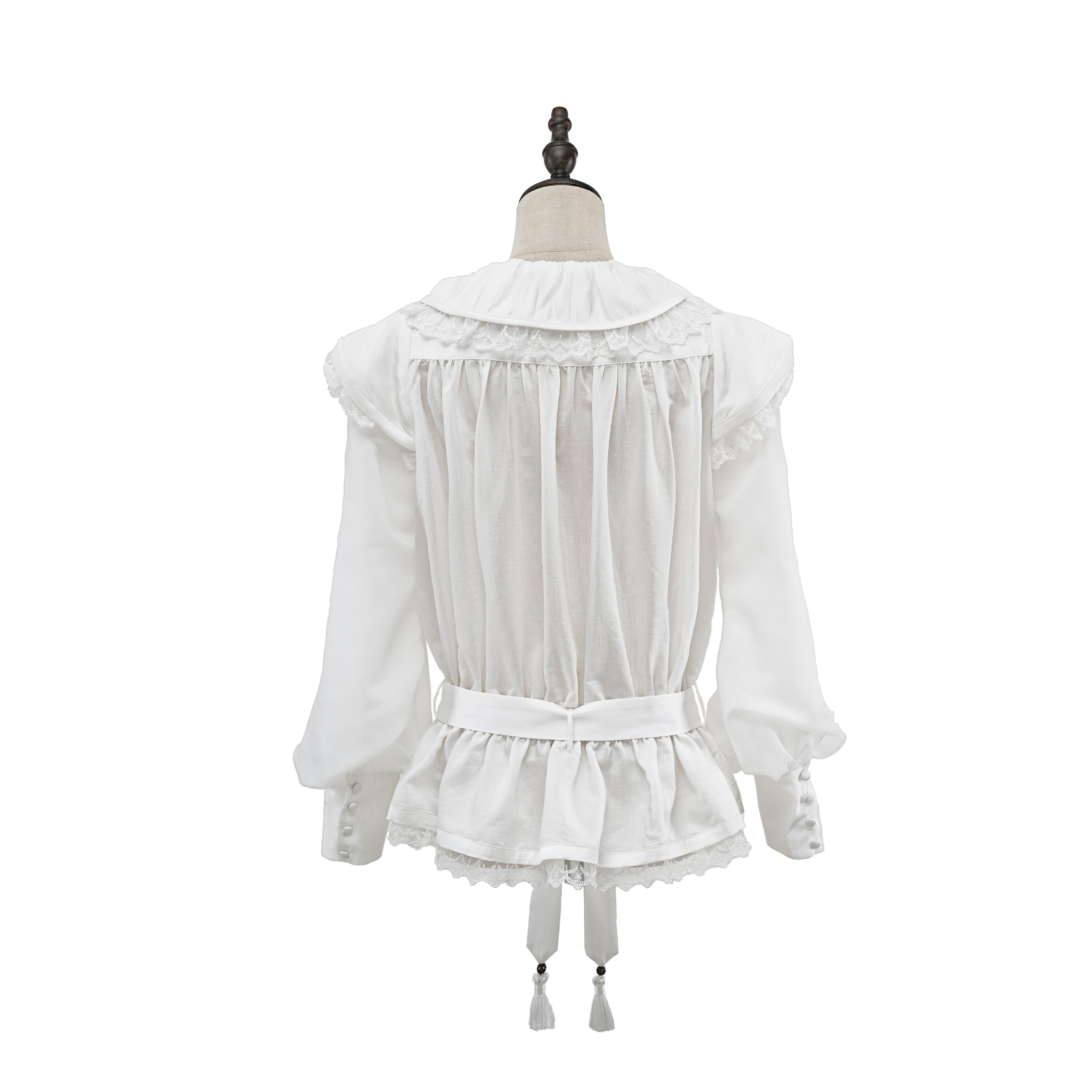 フェリ・ドウ・ロンド タッセルリボンブラウス | HoshibakoWorks