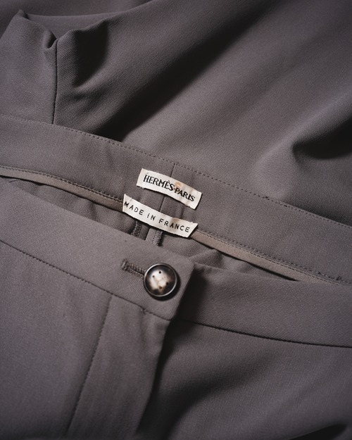 [97-03] "Hermès" Wool-Lycra Trousers (designed by Martin Margiela)