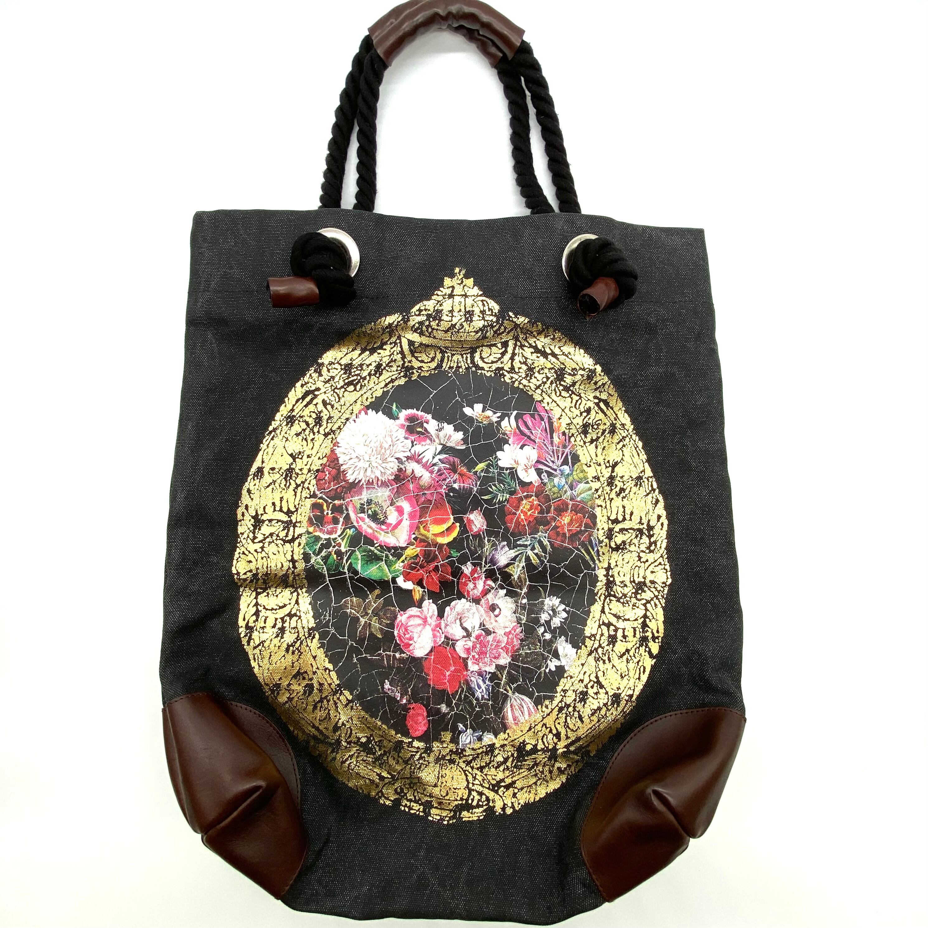 Vivienne Westwood floral Tote Bag Denim / ヴィンテージ  