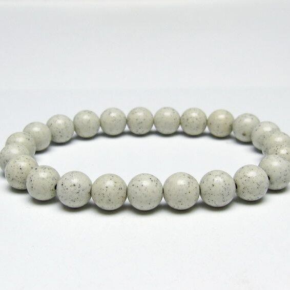 北投石 ブレスレット 9mm 一点物 メール便可 111-50269