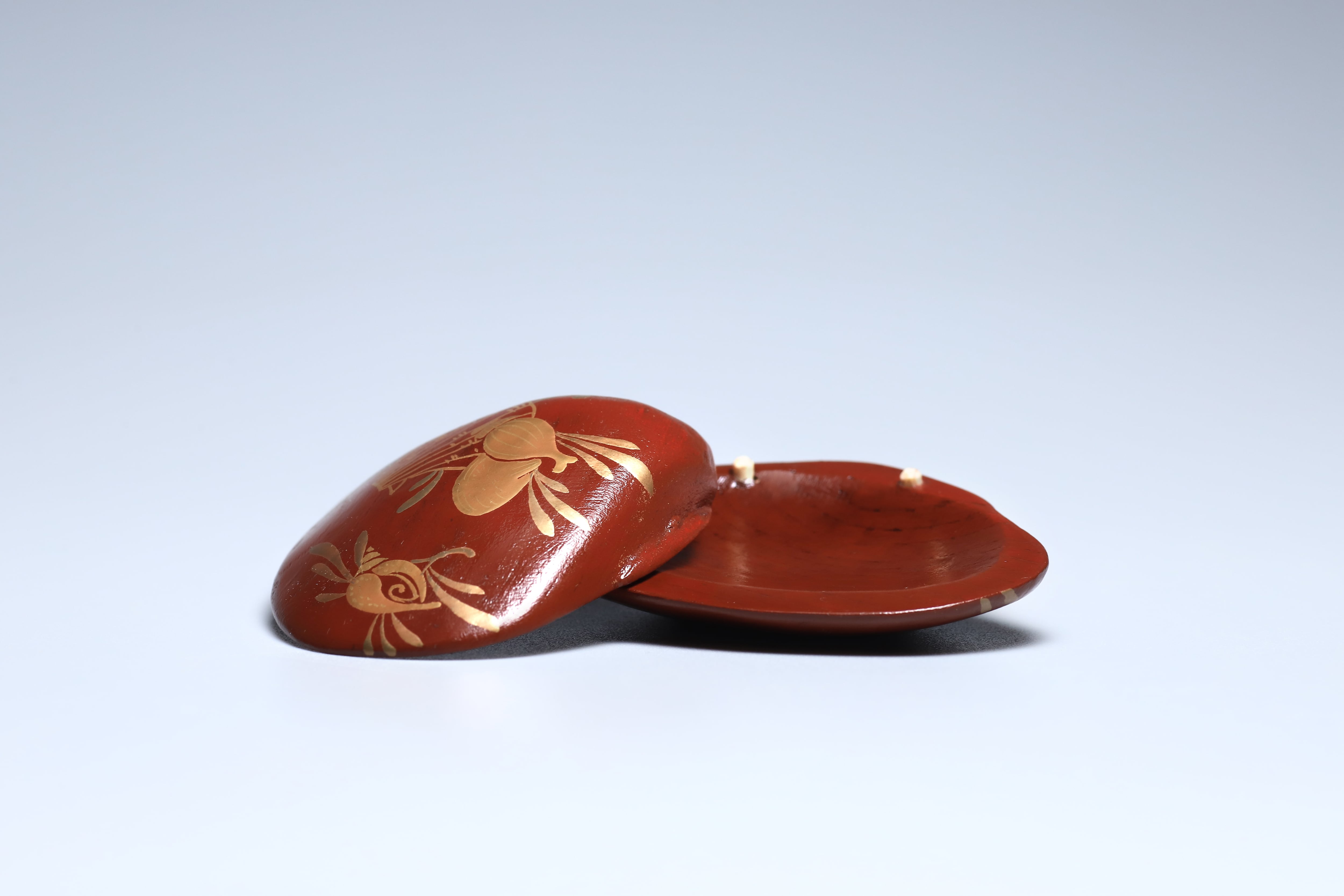道場宗廣 海松貝蛤香合 共箱 美品 茶道具 | 正一 古美術