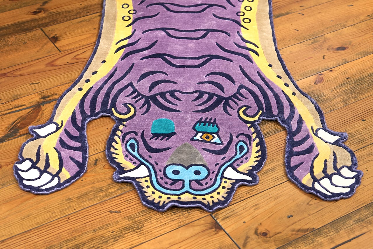 Tibetan Tiger Rug 《Mサイズ》 | SLOWTIGER