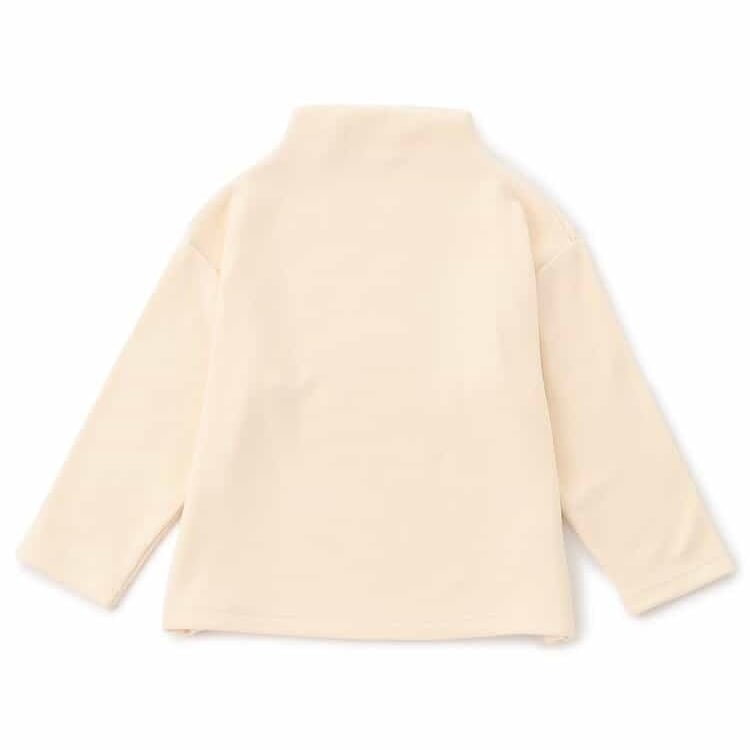 Mock Neck Tops【90-140cm】Ivory