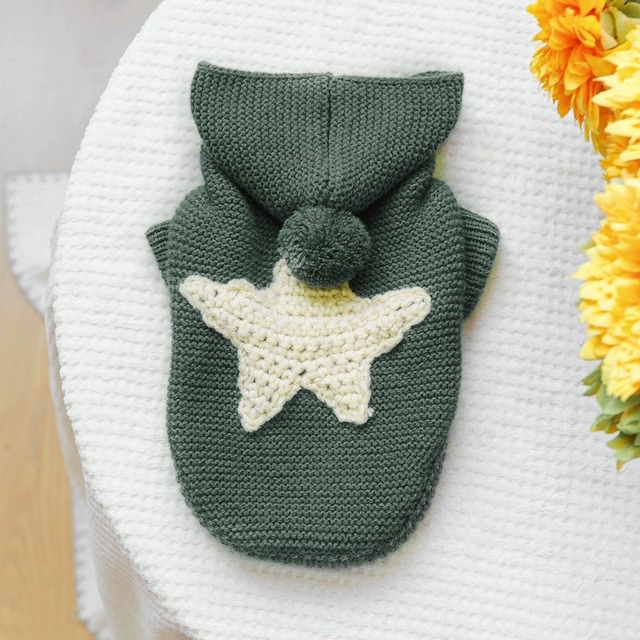 【予約】ヒトデフーディーニット