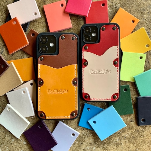 iPhone Custom Leather Case (Pro／mini対応)