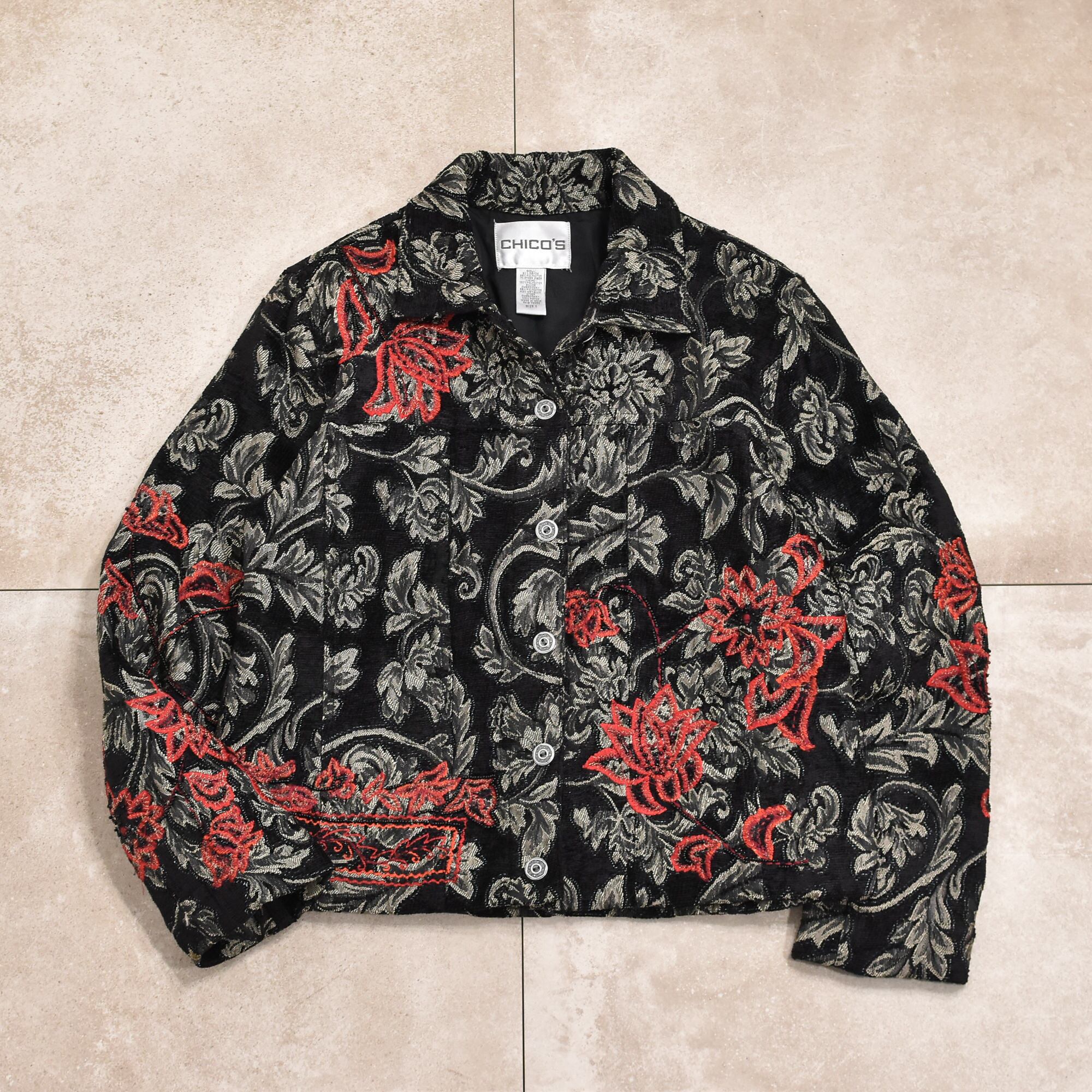 90s〜 CHICO'S tapestry tracker jkt | 古着屋 grin days memory