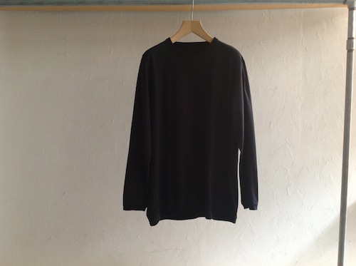 GOWN & FOUNDATION"長袖SWEATee XXXL/L BLACK"