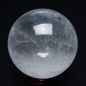 水晶 丸玉 58mm スフィア 置物 水晶玉 一点物 151-8891