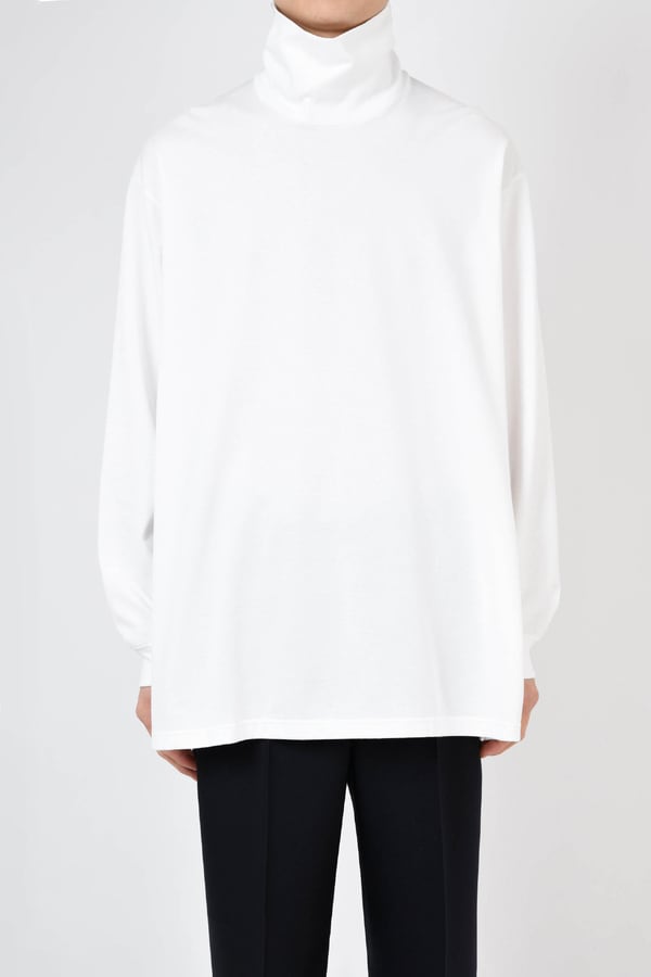 ラッドミュージシャン　LAD MUSICIAN ロングシャツ　ホワイト44サイズ LAD MUSICIAN【ラッドミュージシャン 】LONG SLEEVE BIG T-SHIRT (ITEM