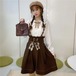 ✞ロリータ スタイルカラーブラウスシャツ or ガーリーストラップスカート ショートロング 大人ガーリー スウィート キュート カジュアル JK制服 春夏秋冬 ✞✝✞ゴシック ゴスロリ SM ワンピース 黒 靴 大きいサイズ タイツ ヘッドドレス スカート バイブル 雑誌 本 タイツ アクセサリー ミリロリ 甘ロリ クラロリ 和ロリ エレガント 黒ロリ 姫ロリ 華ロリ BB-BB35512042237