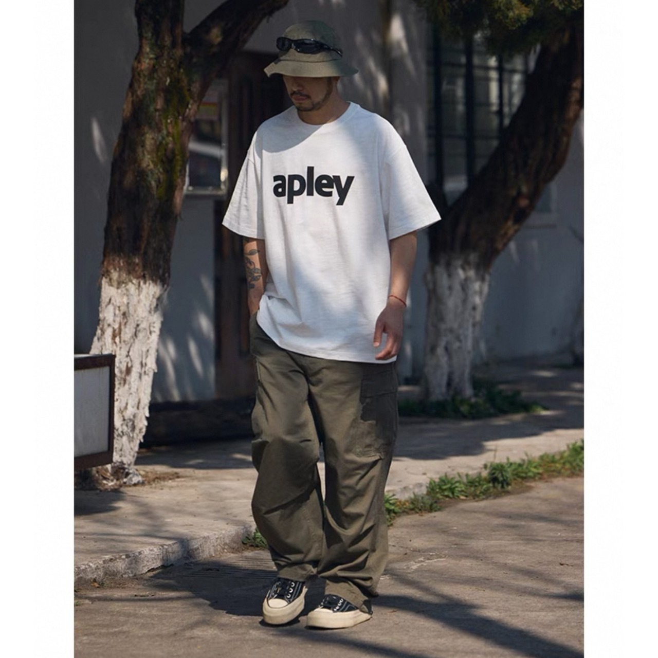 Straight leg cargo pants 0711 - 11