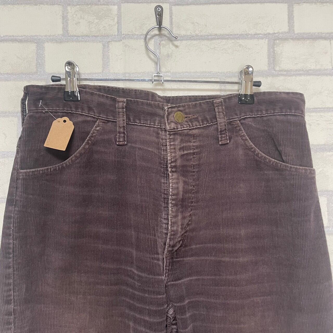 W32×L30#裾上げ済み】RUSTLER コーデュロイパンツ ブランドタグ | 古着 
