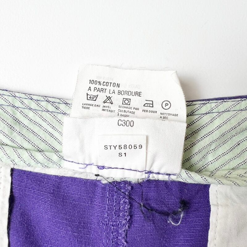 90s 旧タグ 91年製 Patagonia コットン バギーズ ショート パンツ 10