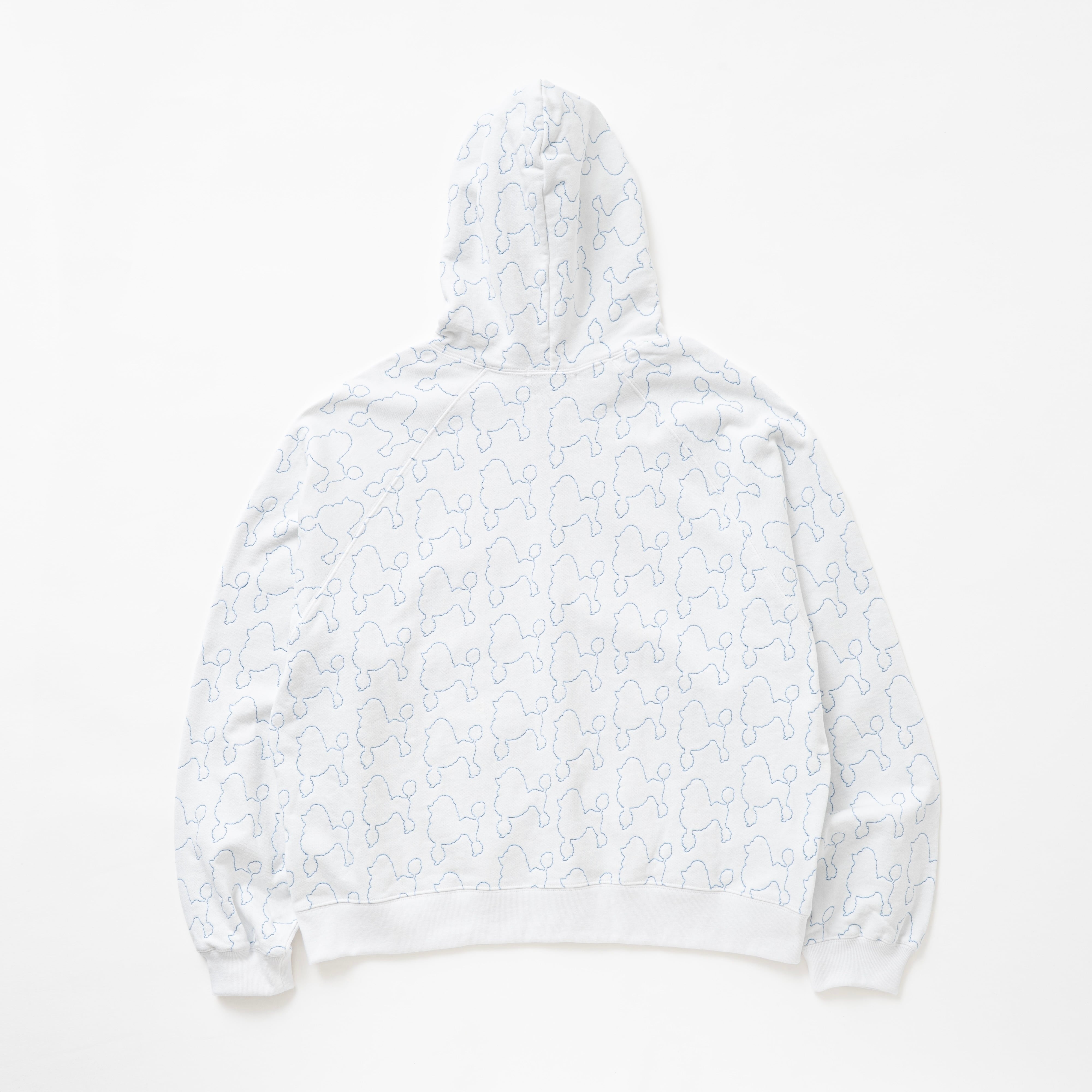 【新品未使用】ルイスドッグ Humble White Hoody XSサイズ Dog embroidery zip up hoodie（WHITE） | TTTMSW