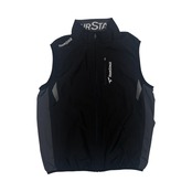 TOURSTAGE ツアーステージ 裏メッシュ ジップアップ ベスト L/ブラック