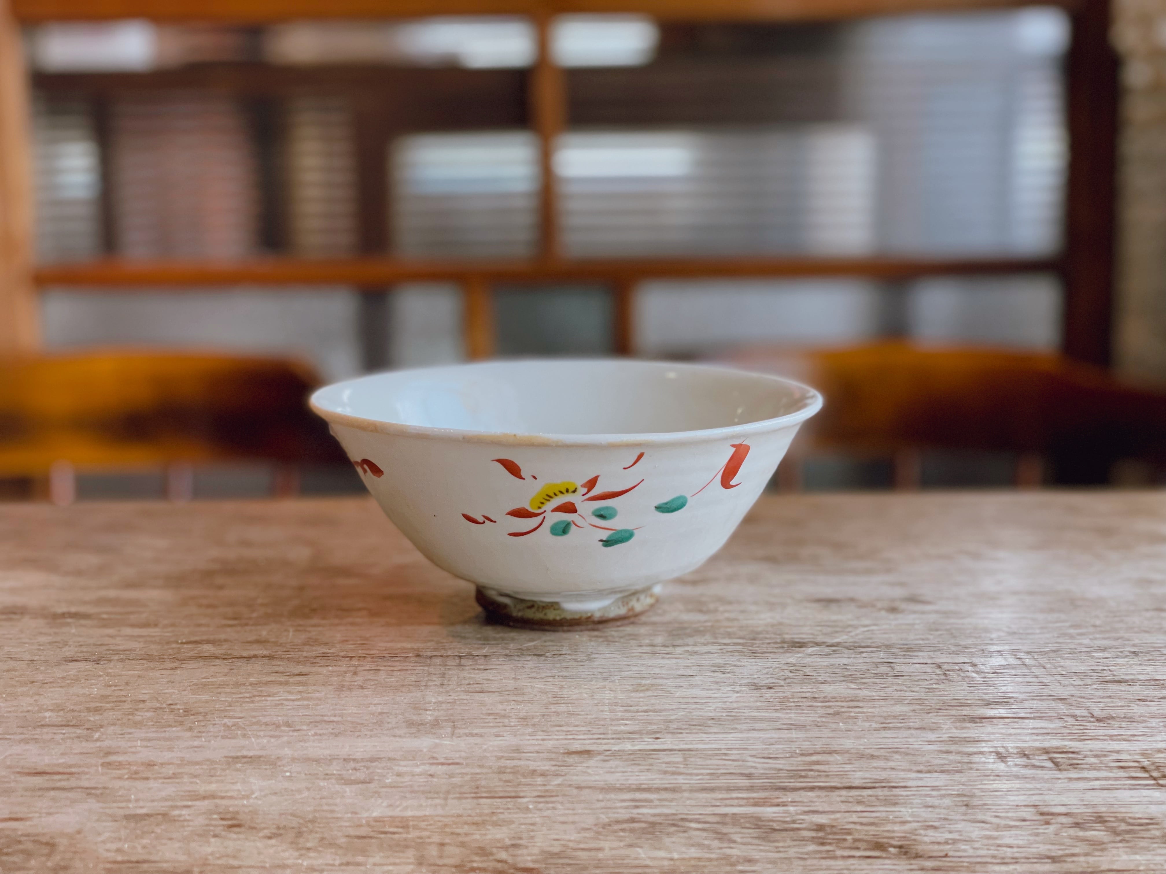 砥部焼/中田窯/5寸丼（化粧掛上絵）① | うつわと道具 うわのそら