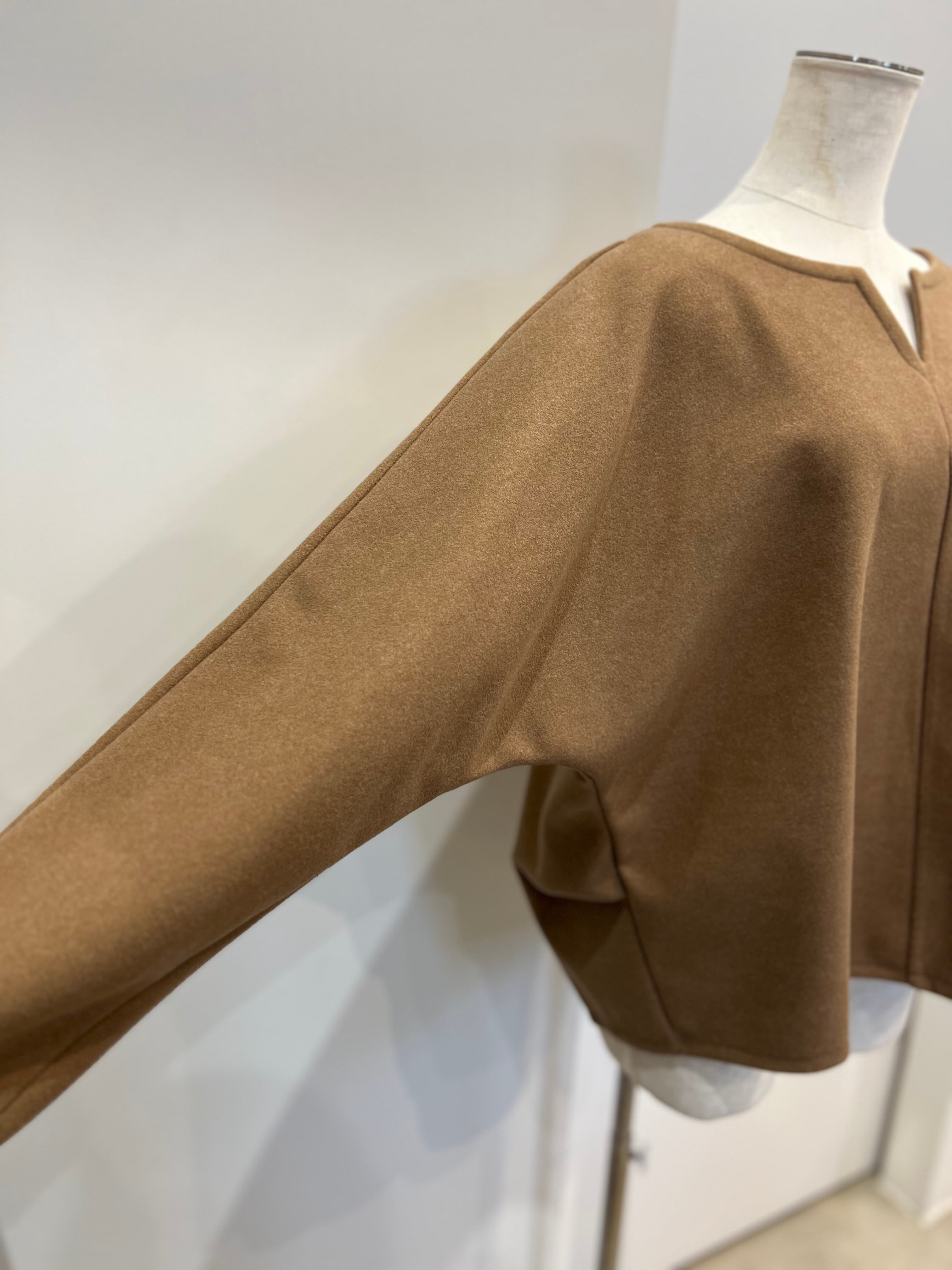 【LEMELANGE】セットアップ可　ストレッチジャージープルオーバー 8551005