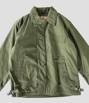 -U.S.NAVY- Vintage 70s L A-2 Deck Jacket