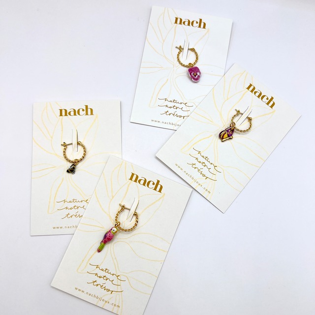 nach 片耳ピアス