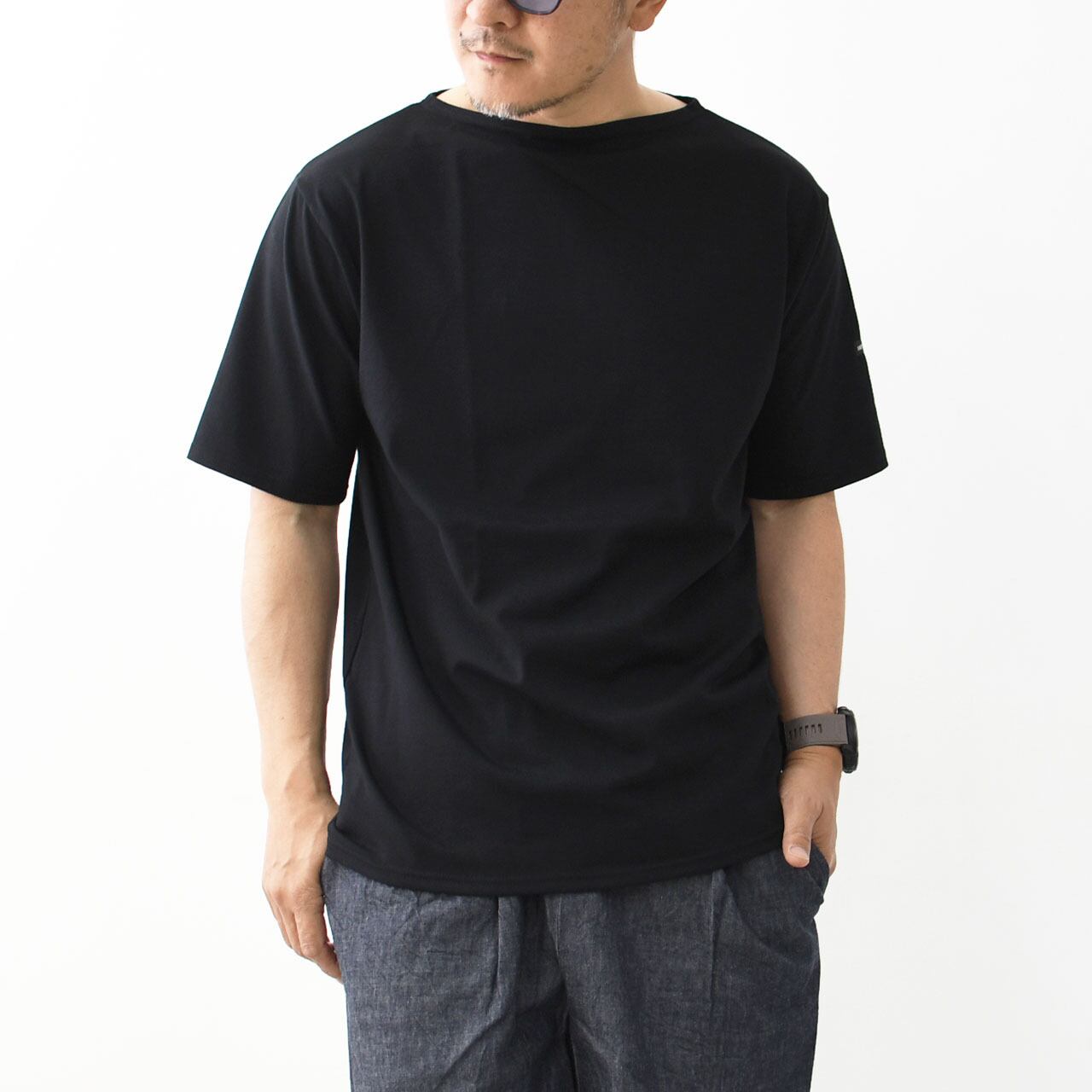 SAINT JAMES [PIRIAC SOLID - NOIR-] [ps-noir] セントジェームス 正規