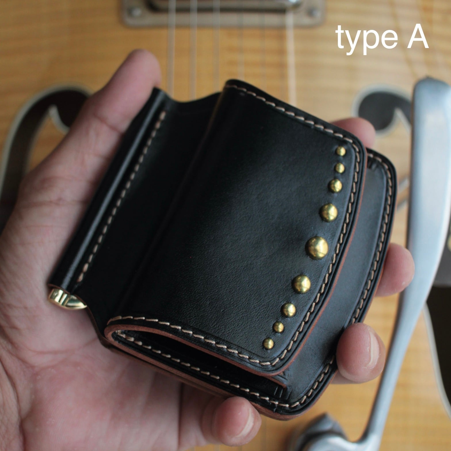 スタッズカスタム(マネークリップ専用) | 6T leatherworks
