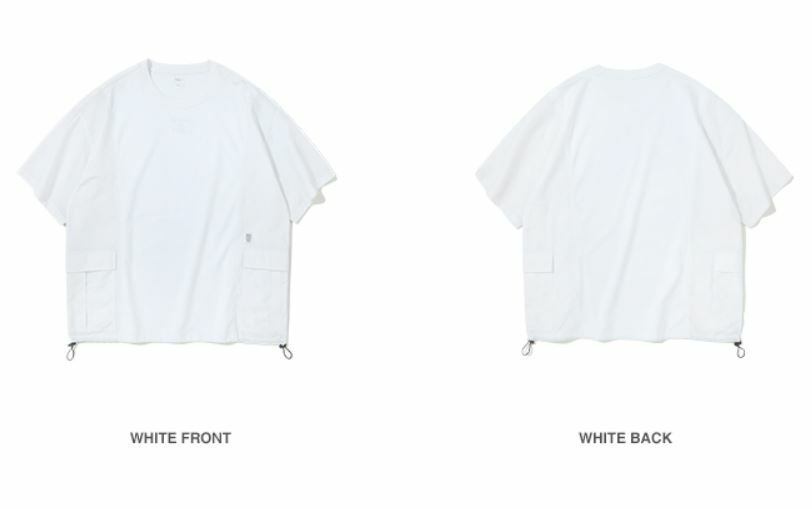 サイドポケット オーバーサイズ Tシャツ 3カラー
