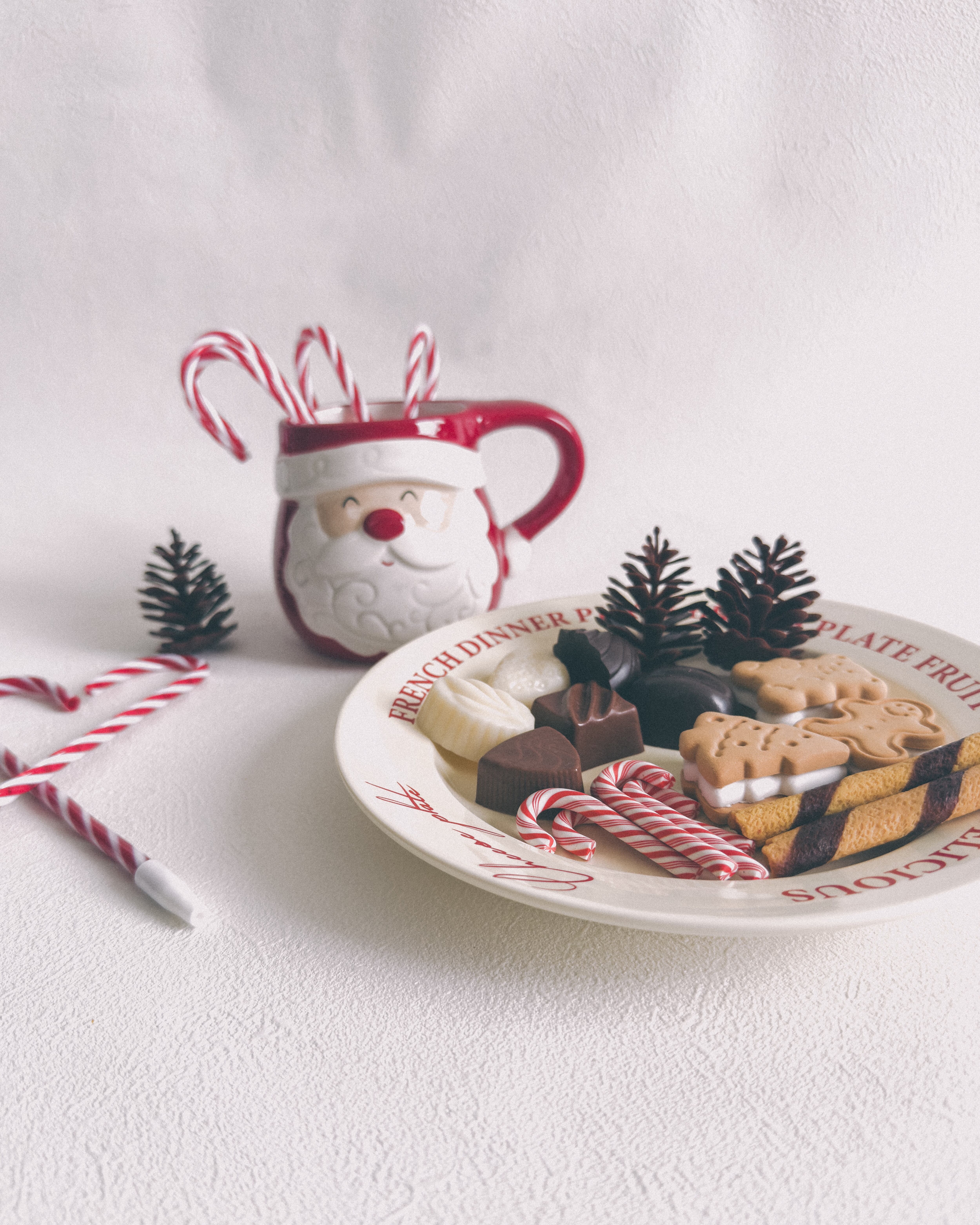 即納” fake assort chocolate [6pcs set]: フェイク クリスマス
