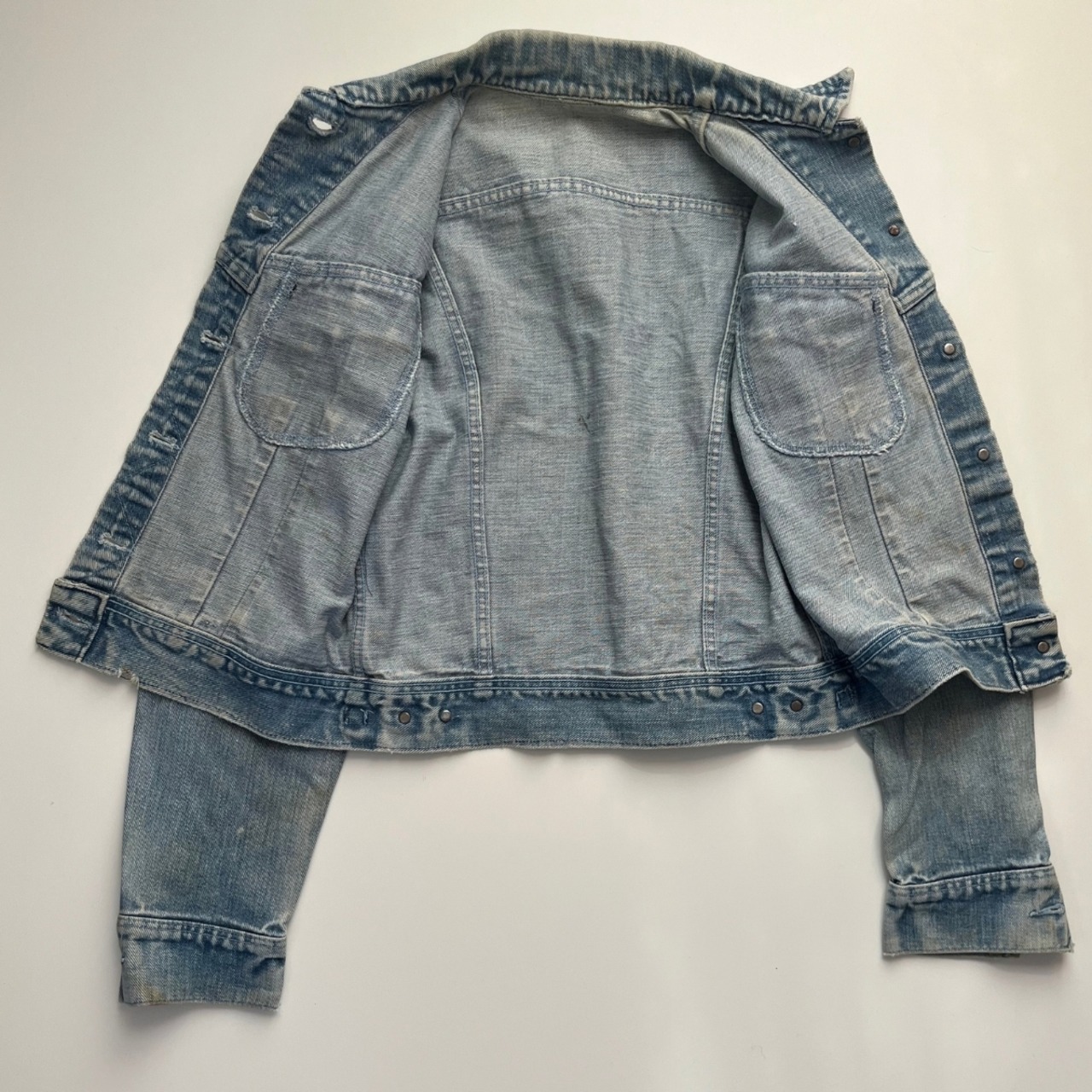 ＜VINTAGE＞Adult&Kids Lee Denim Jacket (2610JK17)｜アダルト&キッズ リー ヴィンテージ デニムジャケット - 8