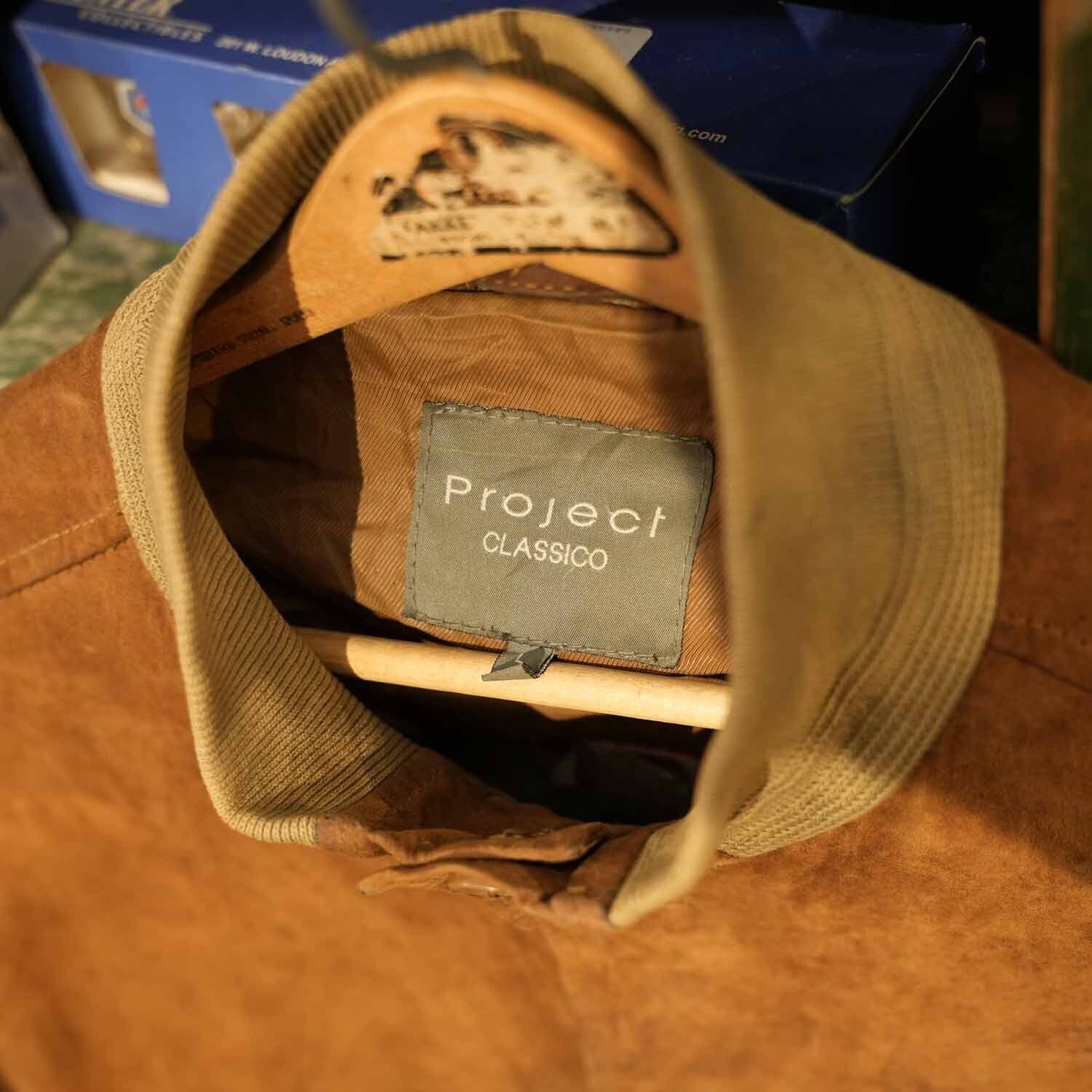 90s～ Valstar型 ヴィンテージ 刺繍 レザーブルゾン 本革 スーベニア