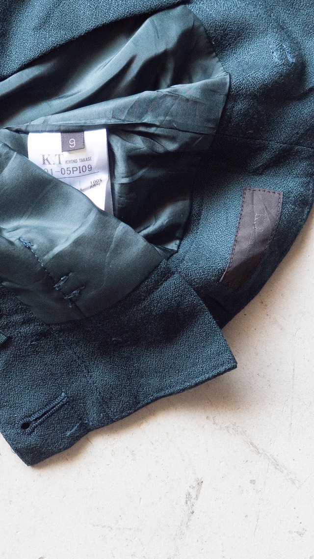 "K.T KIYOKO TAKASE" used Wool amunzen trousers