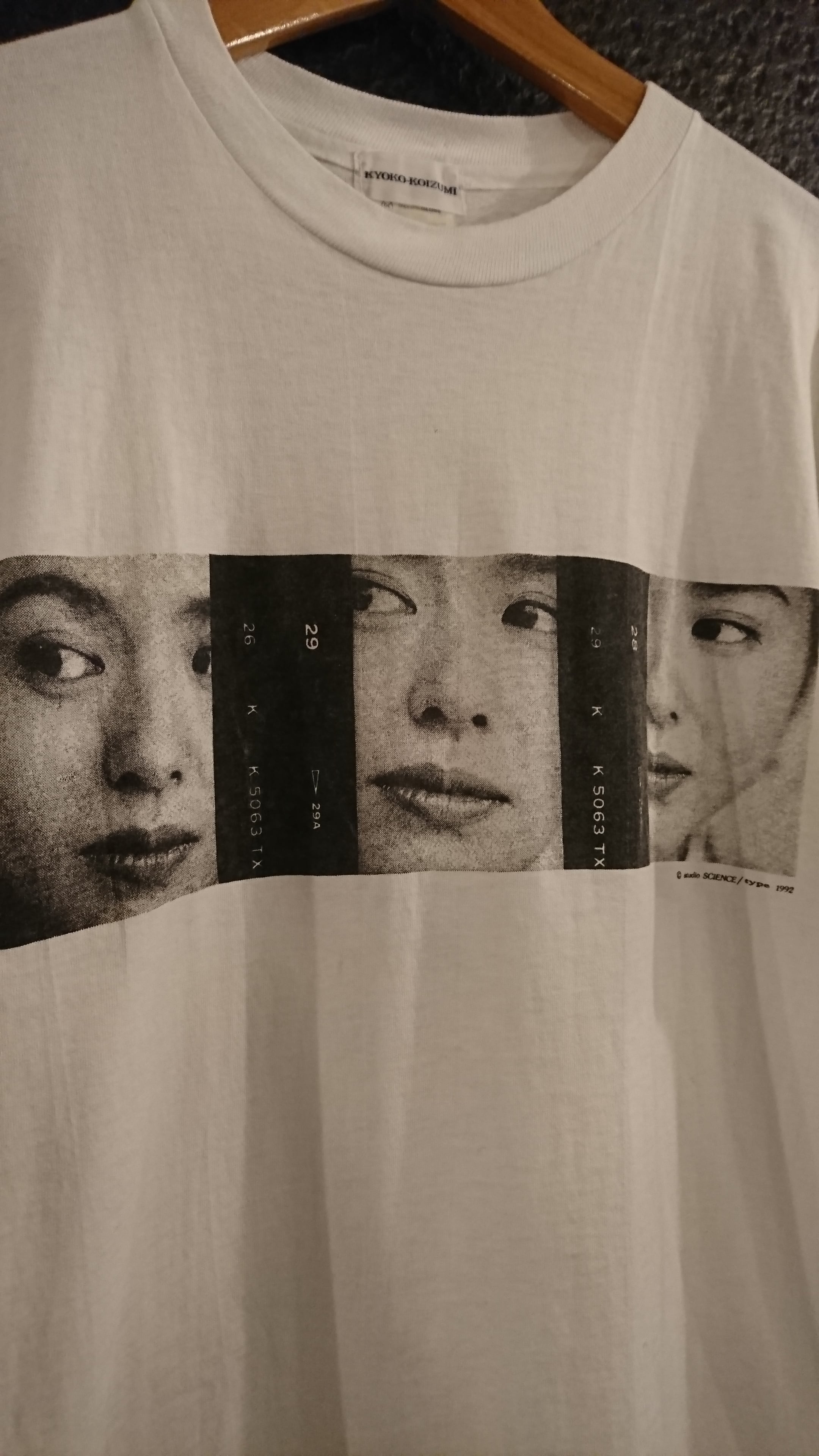 【激レア/新品】1992 KOIZUMIX PRODUCTION Tシャツ:Ｌ 激レア 小泉今日子 kyoko koizumi 1992年製ヴィンテージTシャツ