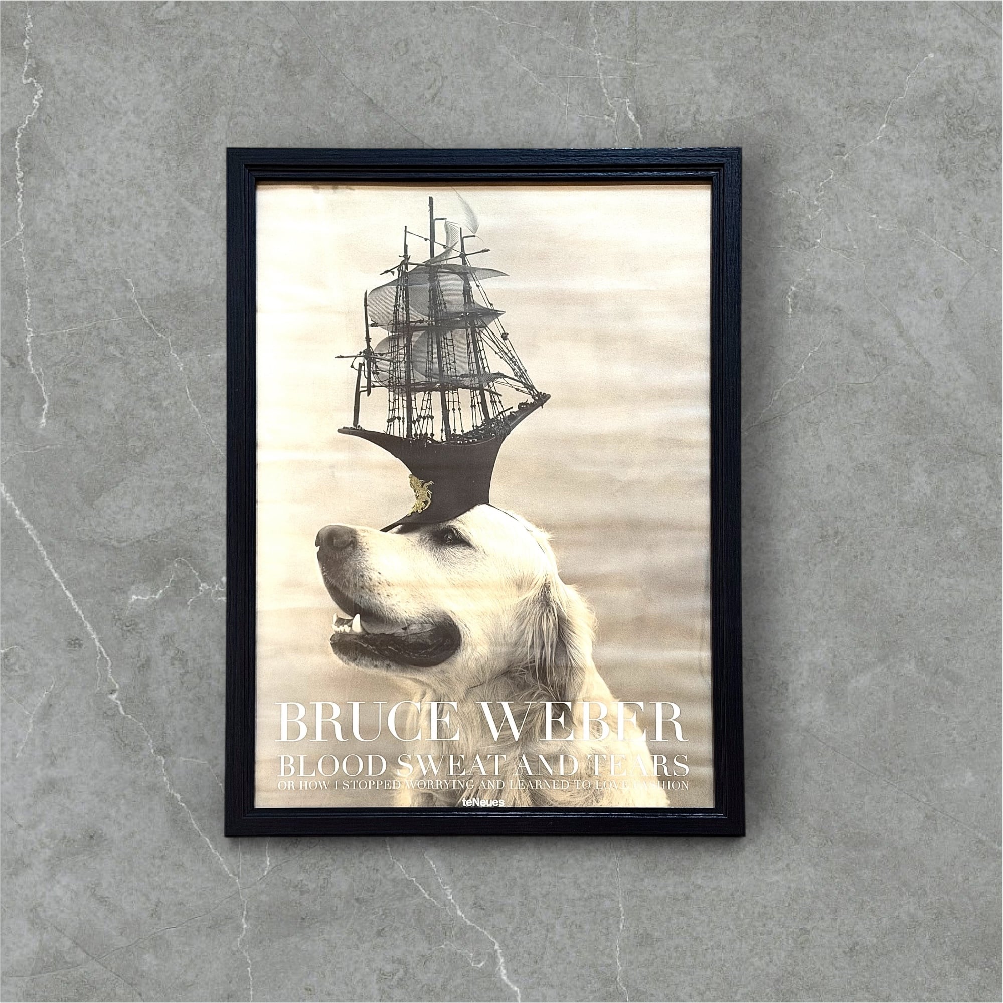 Bruce weber ポスター B (Blood sweat and tears)
