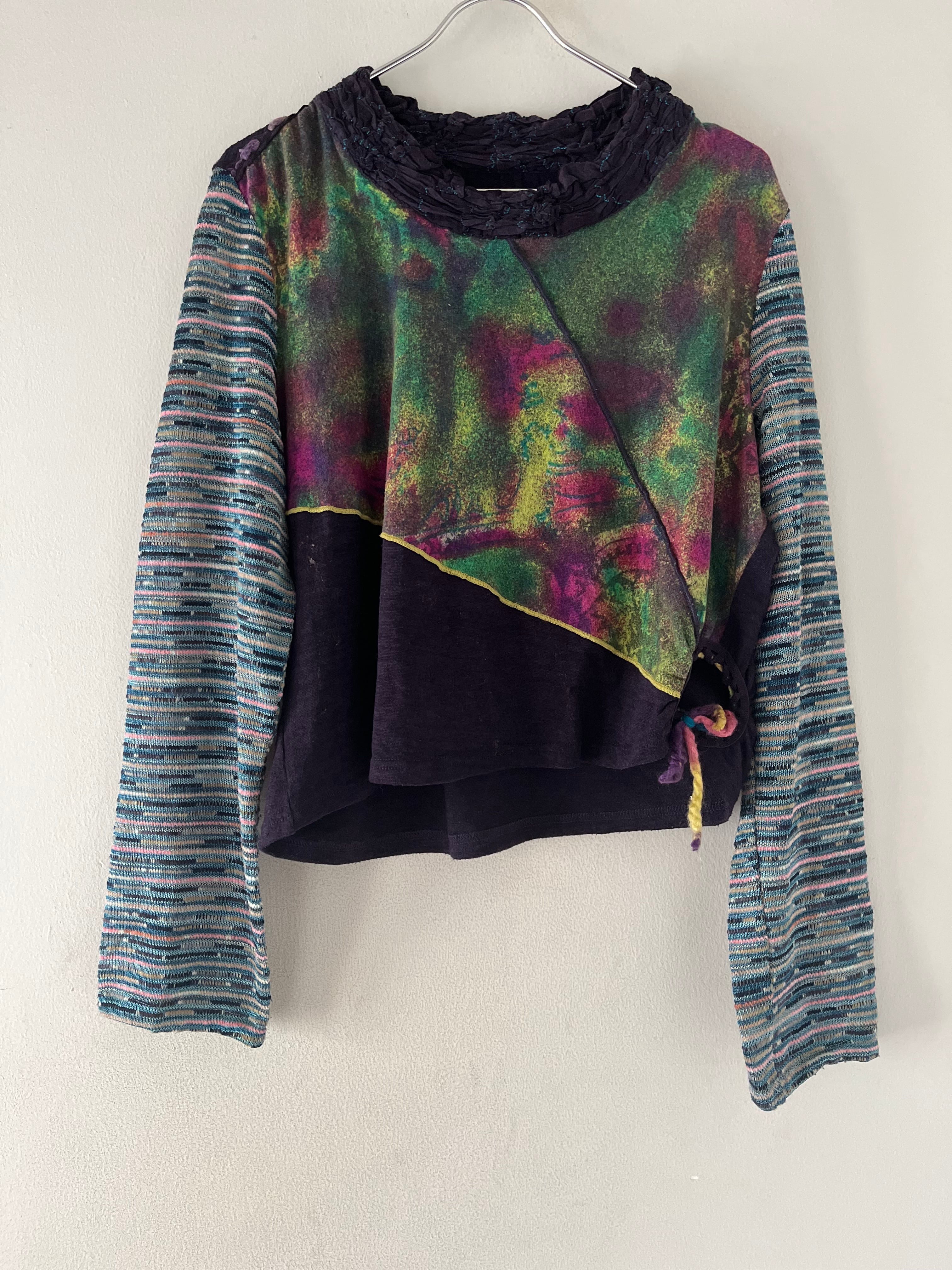 面白味のあるニット