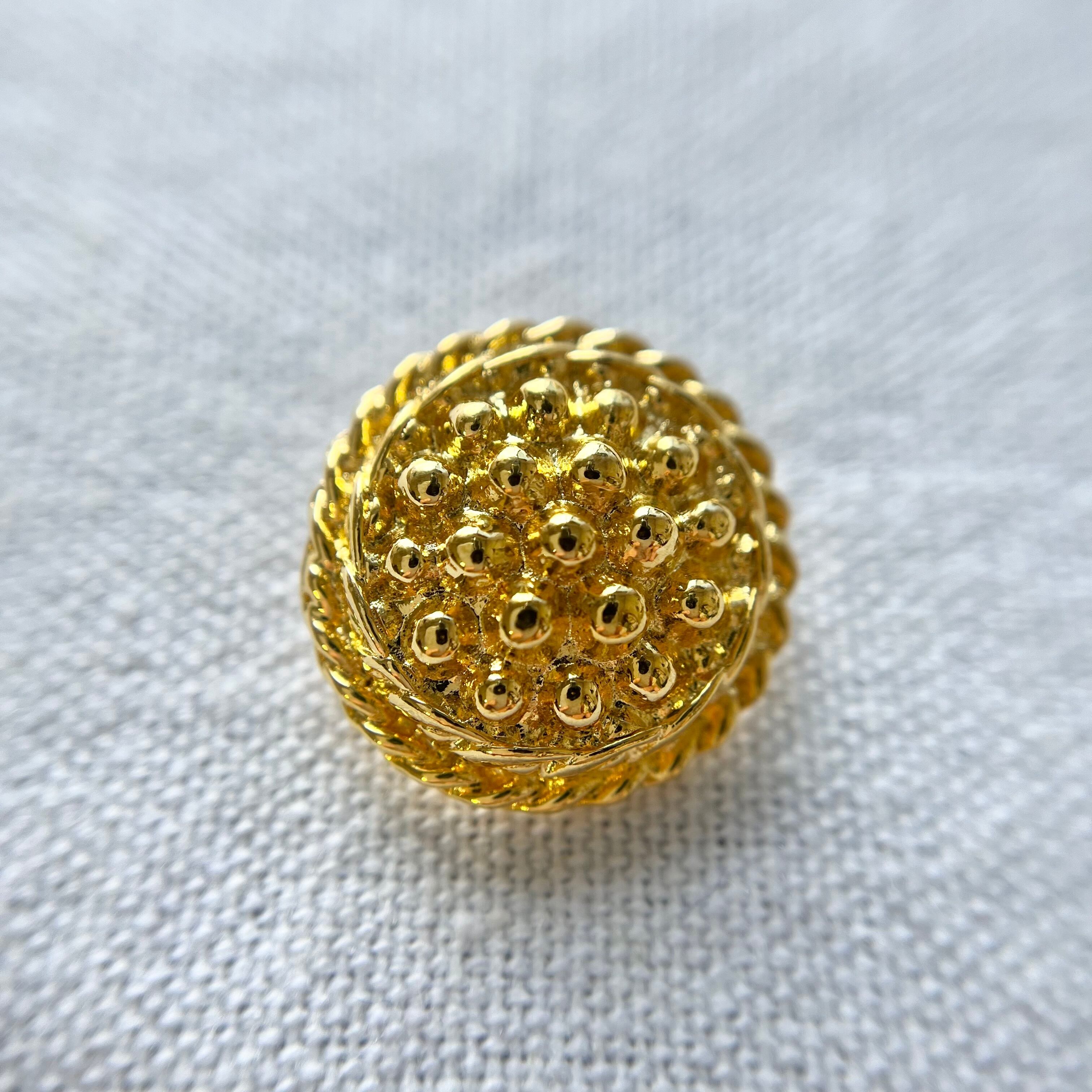 立体ドットライトゴールド 19㎜