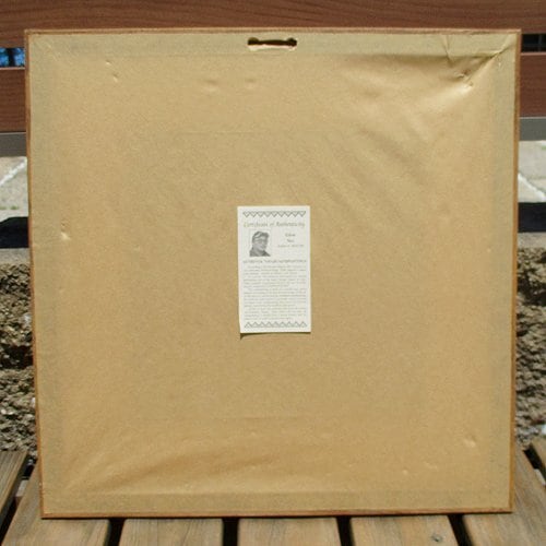 ナバホ族 サンドペインティング（フレーム付き）（Sand Painting