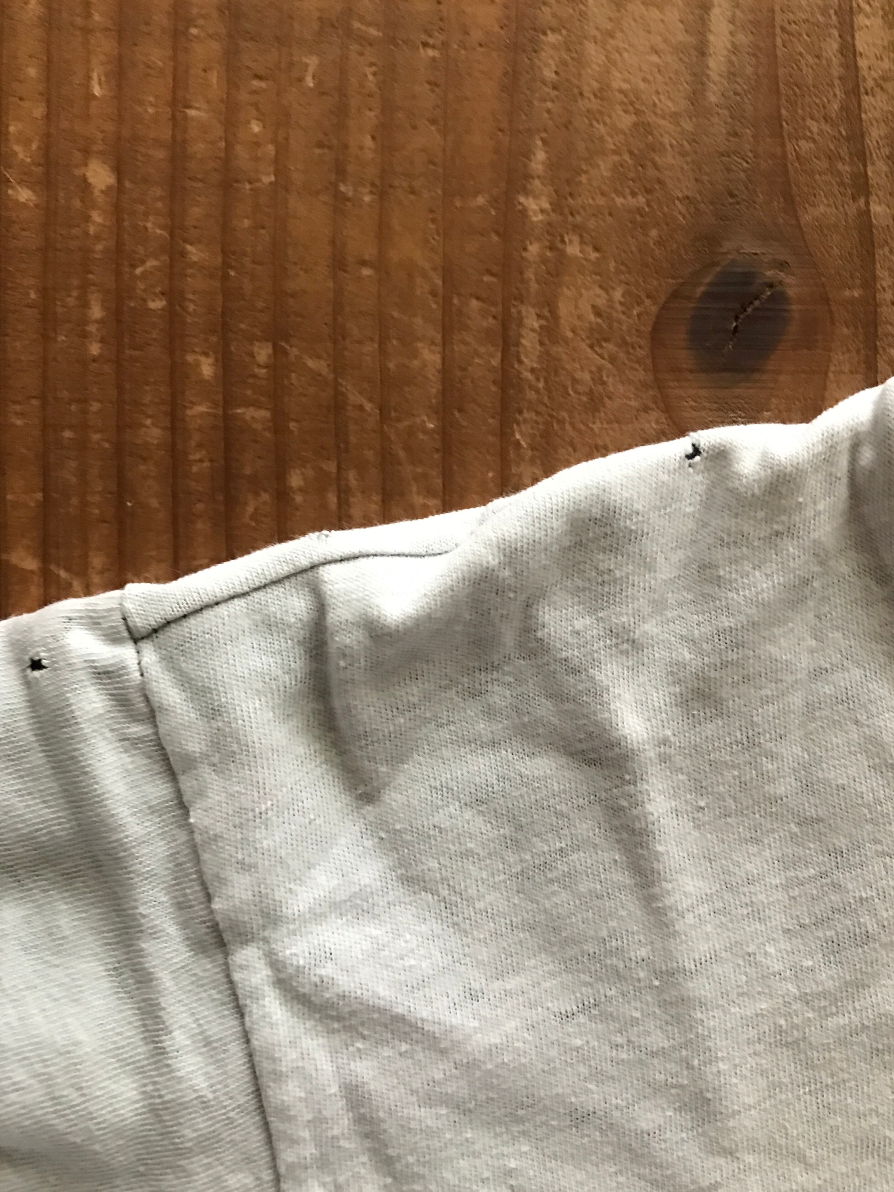 80's Champion トリコタグ "SLUH JR. BILLS" リバーシブルTシャツ 3段プリント 表記(M)