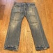 TAKEO KIKUCHI ダメージ ストレート デニムパンツ ★【送料無料】
