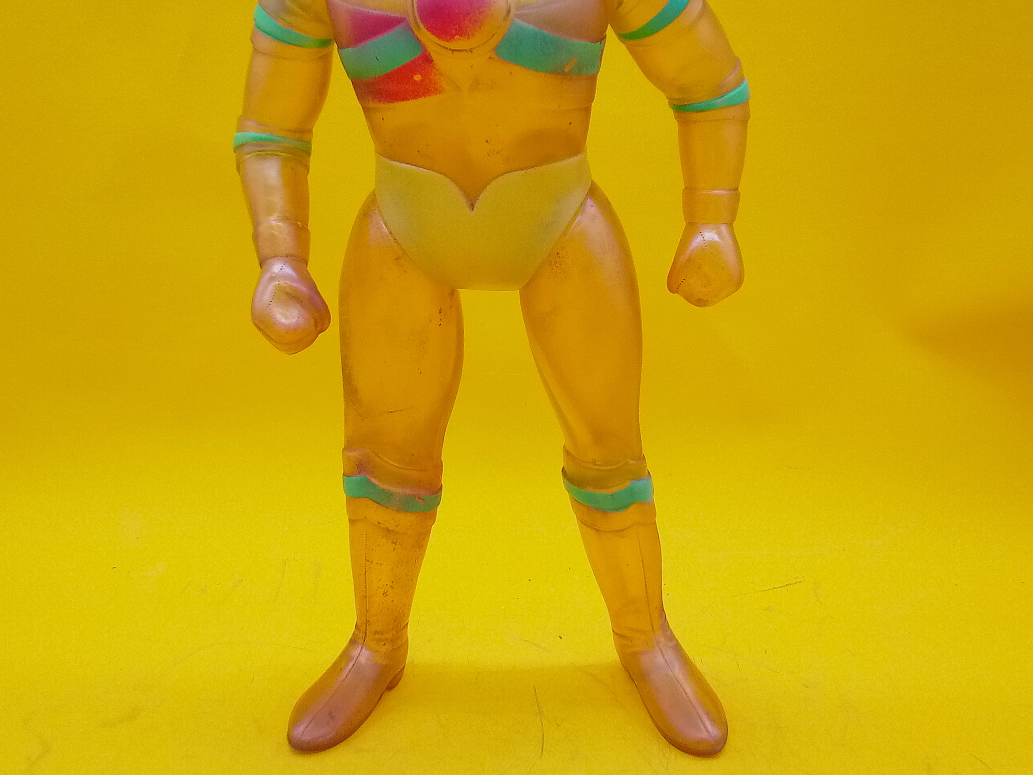 ブルマァク トリプルファイター クリアスケルトン ソフビ ©円谷プロ  