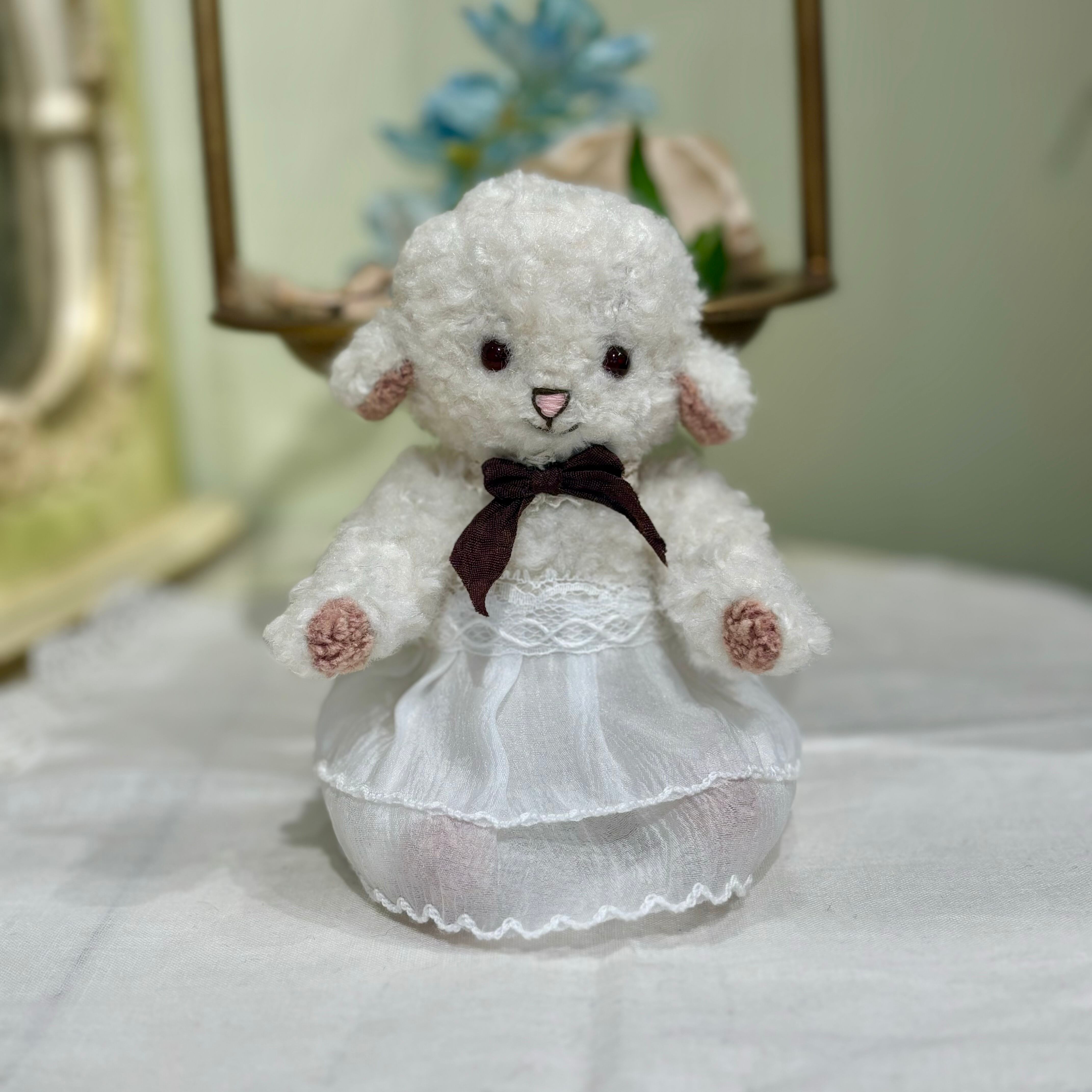 Sold※作家様作品 まつもとようこ テディベア（No.23）オレンジ | Bells